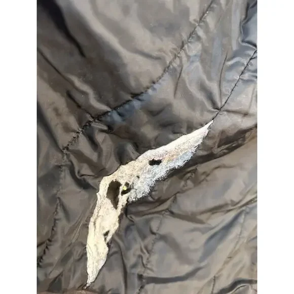 Fleet Street Womens Large Brown Hooded Heavy Jacket - Read - Picture 6 of 10